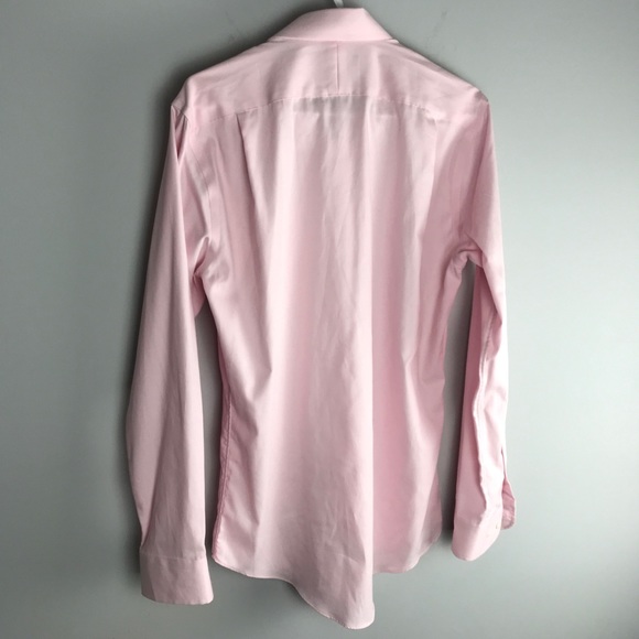 NWT Nordstrom men’s dress shirt pink long sleeve - Picture 7 of 7